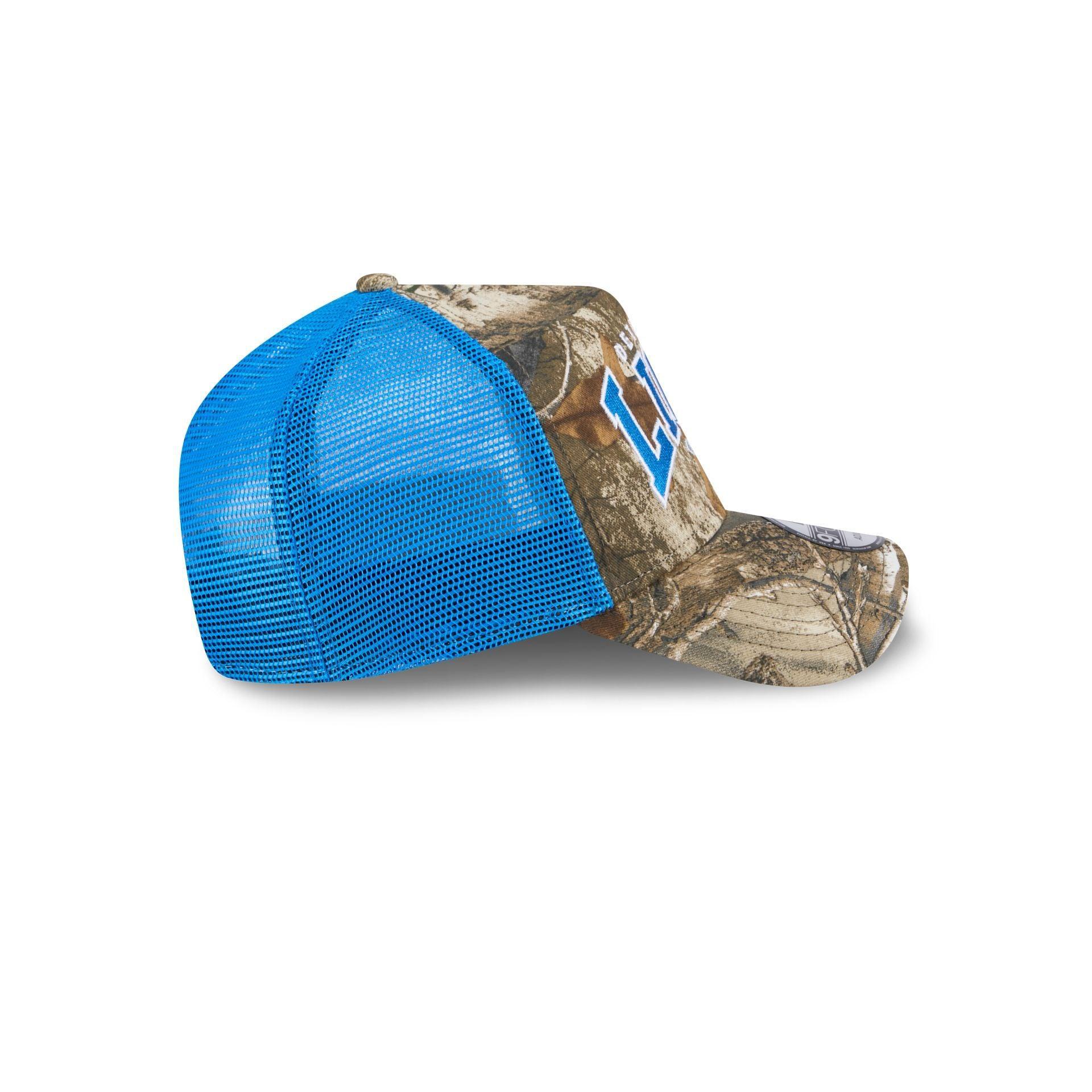 Detroit Lions Active 9FORTY A-Frame Trucker Hat Male Product Image