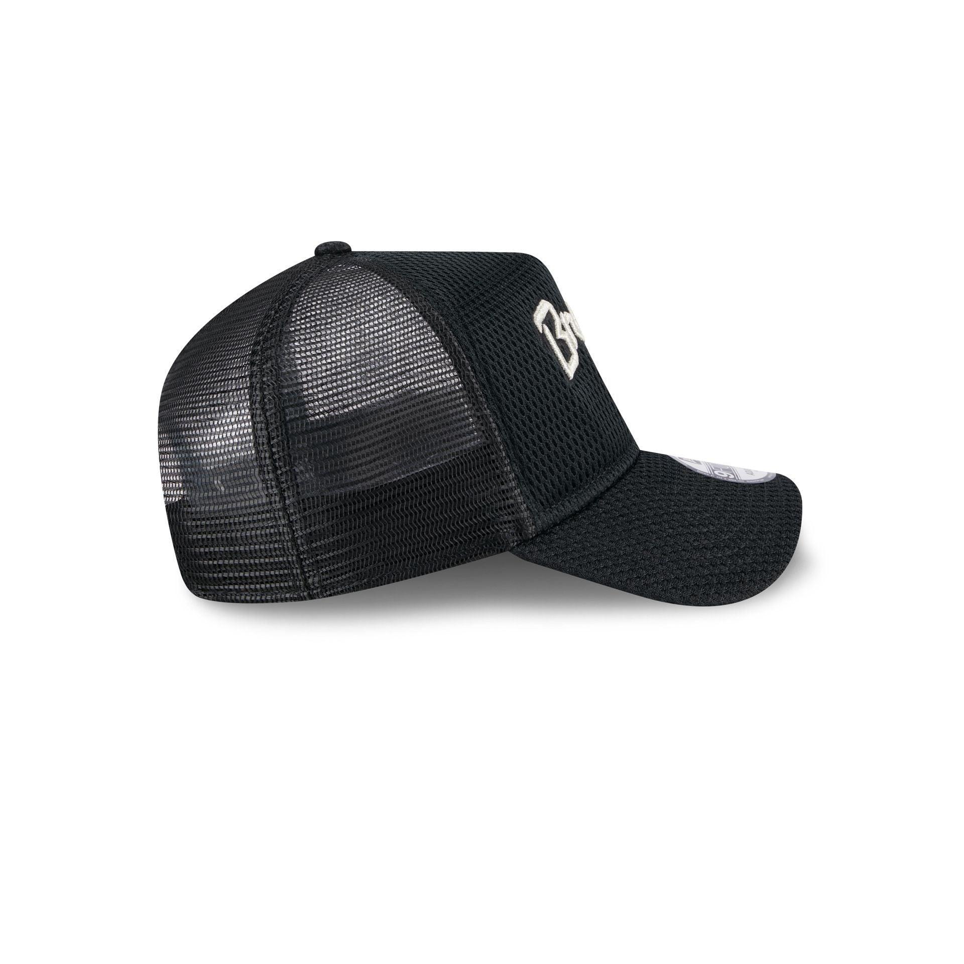 Miami Marlins City Mesh 9FORTY A-Frame Trucker Hat Male Product Image