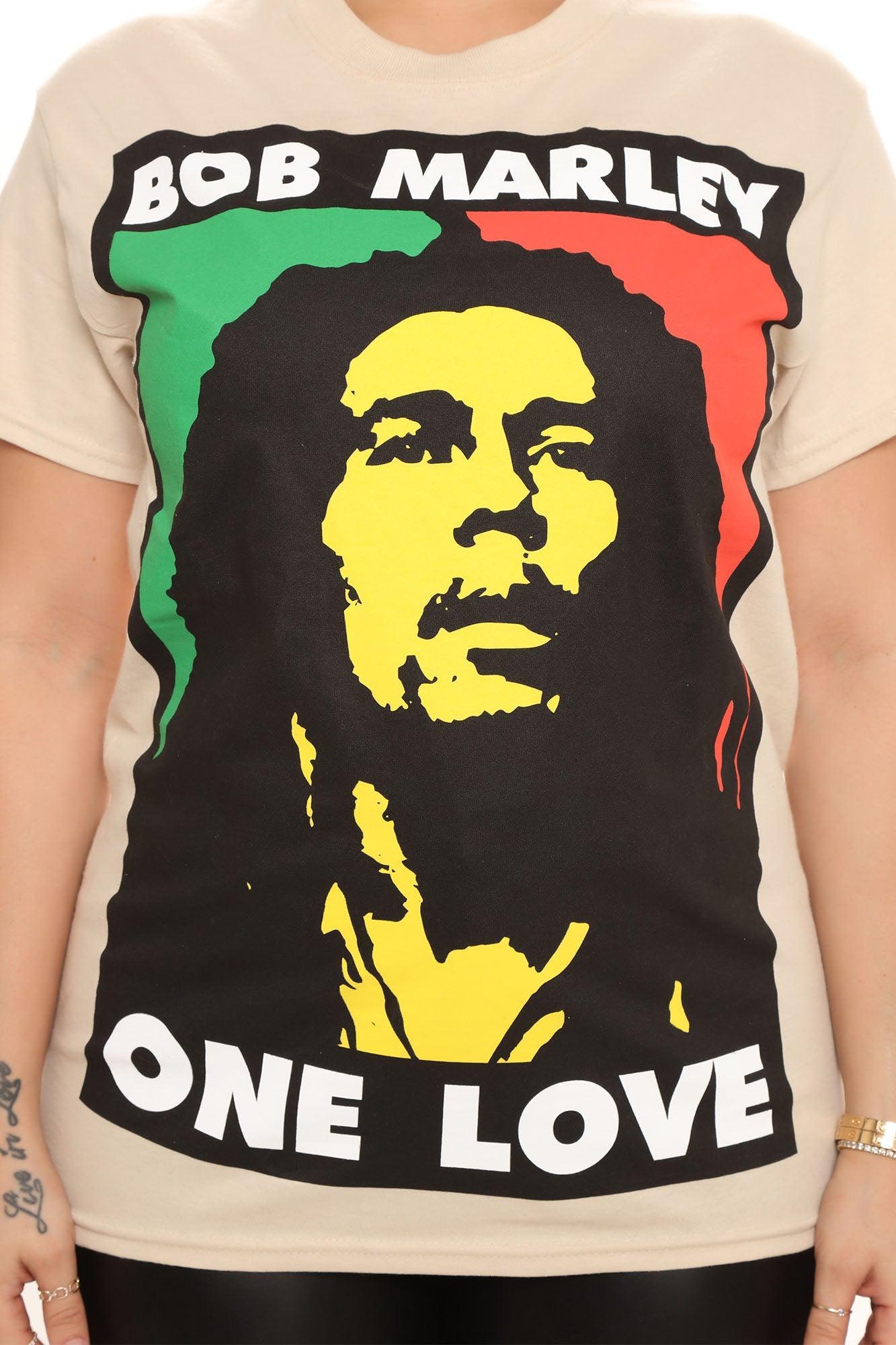 Bob Marley One Love Top - Sand Product Image