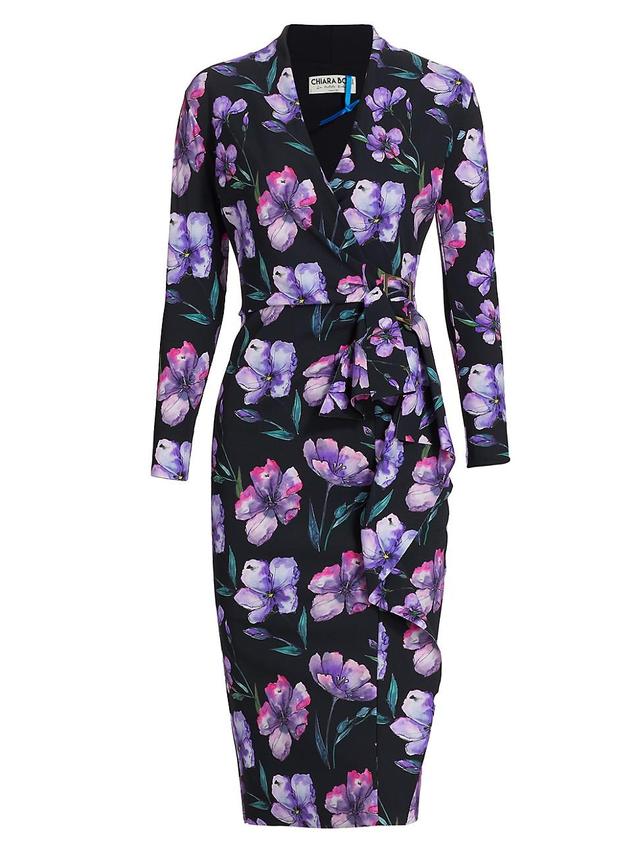 Womens Aella Floral Midi-Dress Product Image