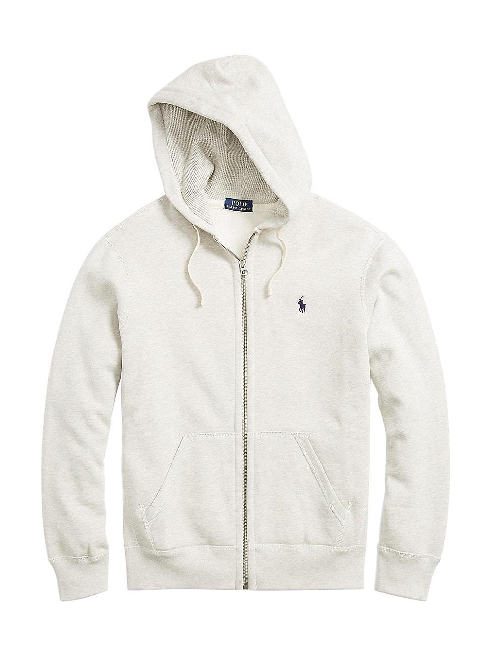 Mens Fleece Full-Zip Hoodie Product Image