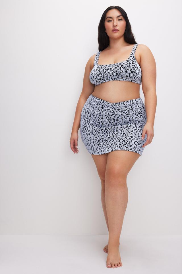 ALWAYS FITS SWIM SKIRT | GLASS LEOPARD001 Product Image