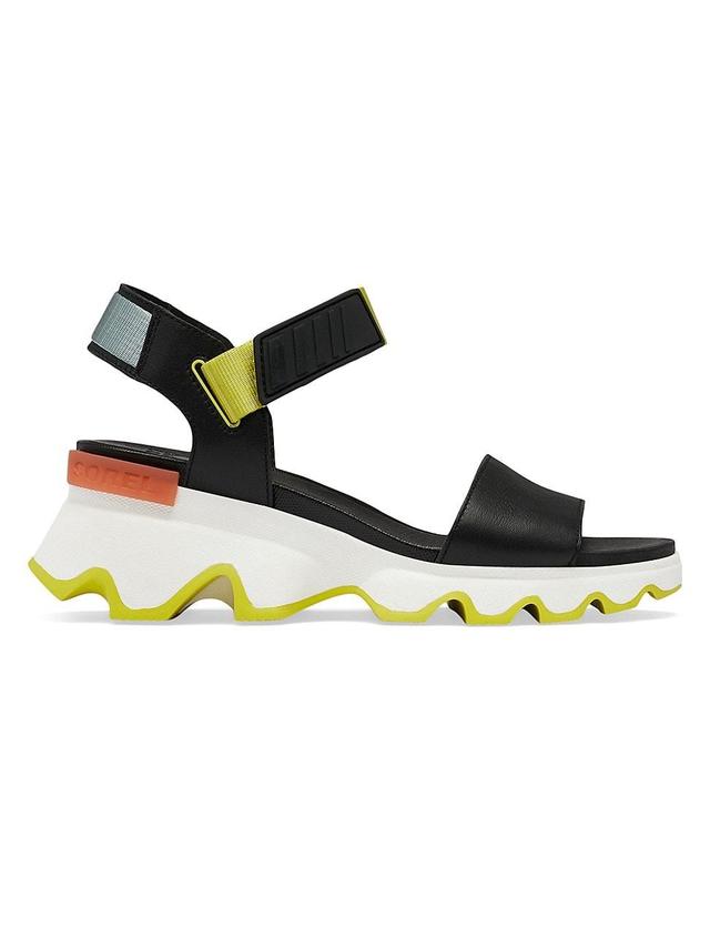 Womens Kinetic Leather Wedge Sport Sandals Product Image