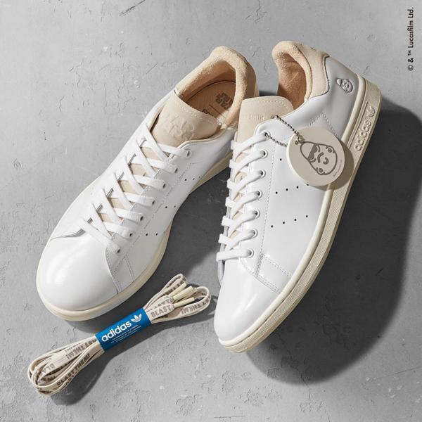 Mens Star Wars x adidas Stan Smith Nanzuka Athletic Shoe Off White / Core Black Product Image