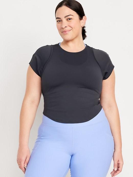 FlowForm Crop Cutout-Back Top Product Image