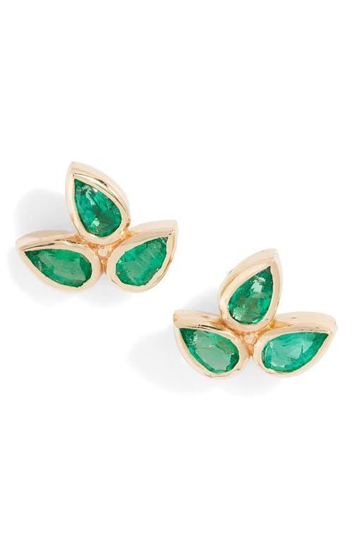 Anzie Bouquet Fleur de Lis Stud Earrings Product Image