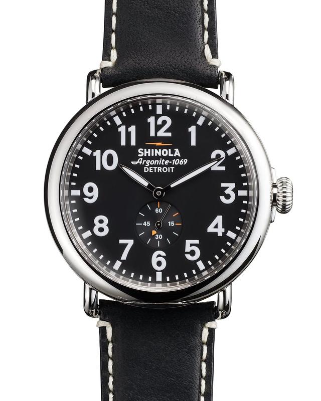 Shinola The Runwell Black Watch, 47mm Product Image