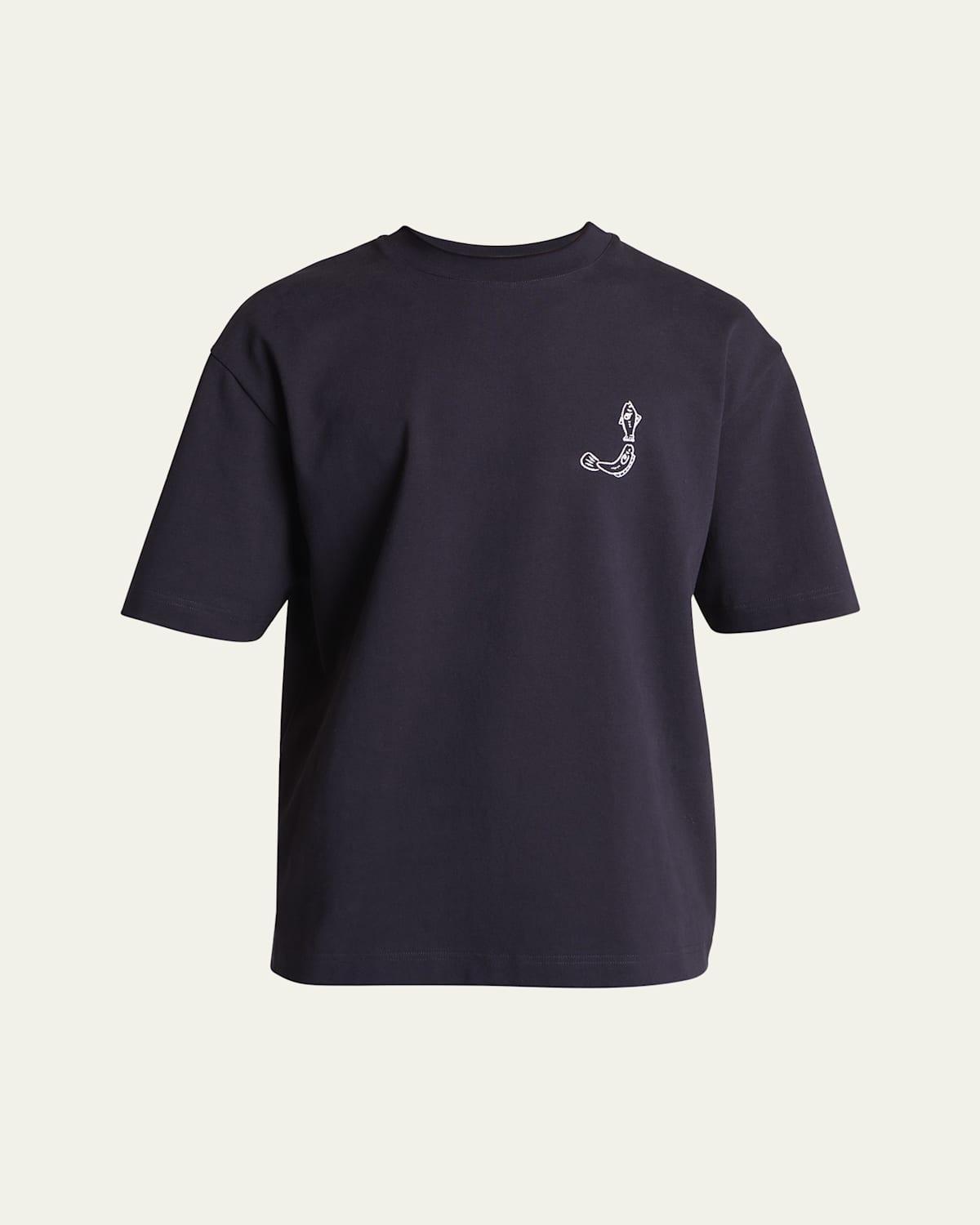 Mens Nautical Logo Jersey T-Shirt Product Image