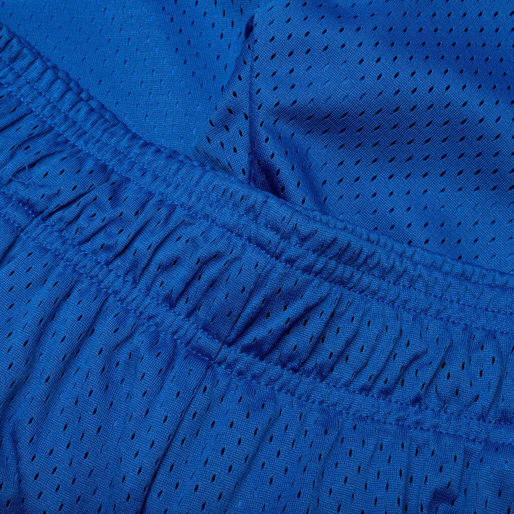 West Mesh Shorts - Blue Male Product Image