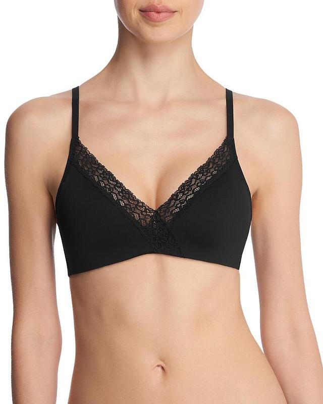 Natori Simply Lace Contour Plunge Underwire Bra Product Image