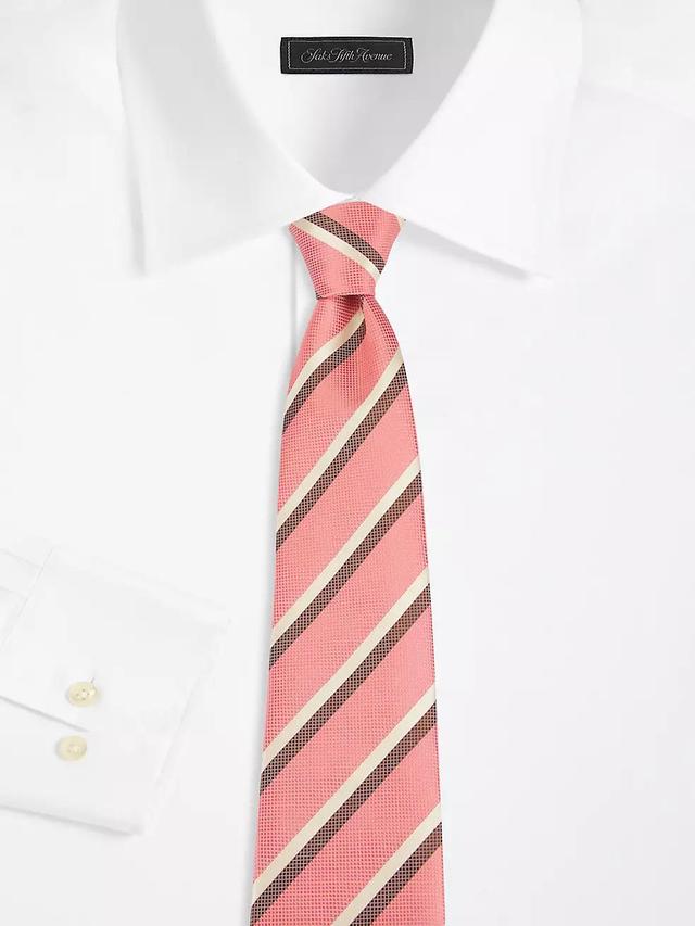 Striped Silk Tie Product Image