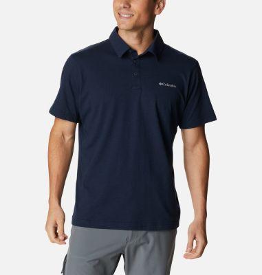 Columbia Mens Thistletown Hills Logo-Print Tech Polo Shirt Product Image