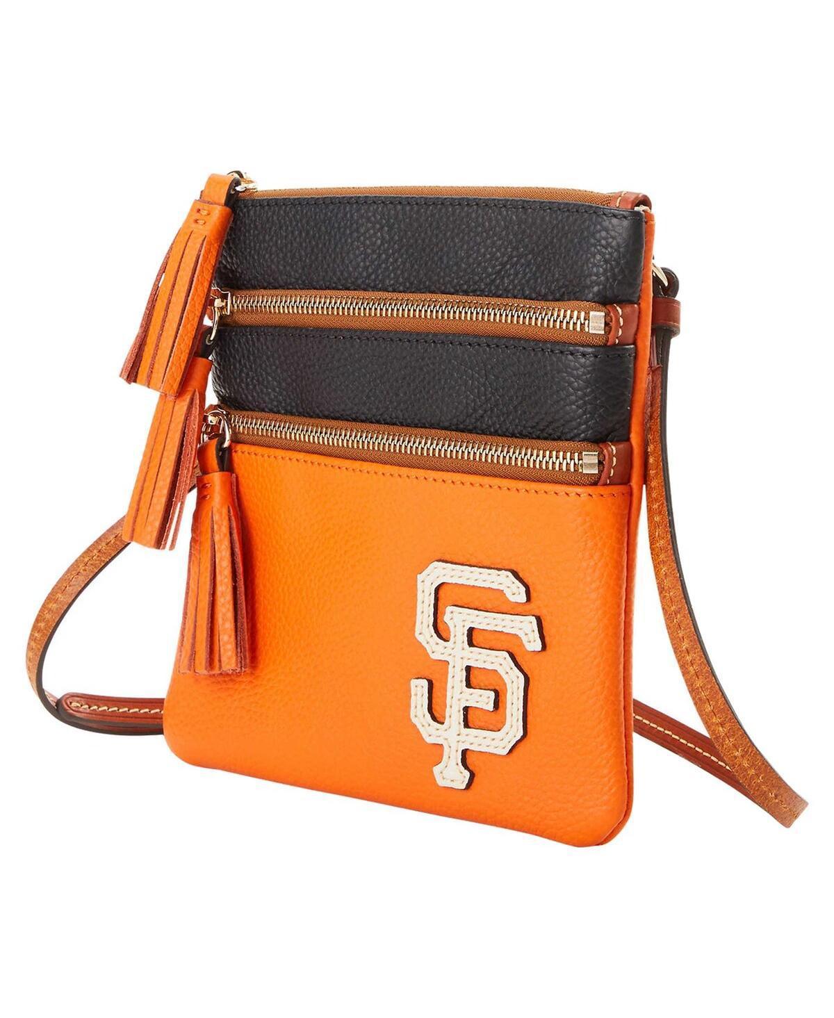 Womens Dooney & Bourke San Francisco Giants Infield Triple Zip Crossbody Purse Product Image