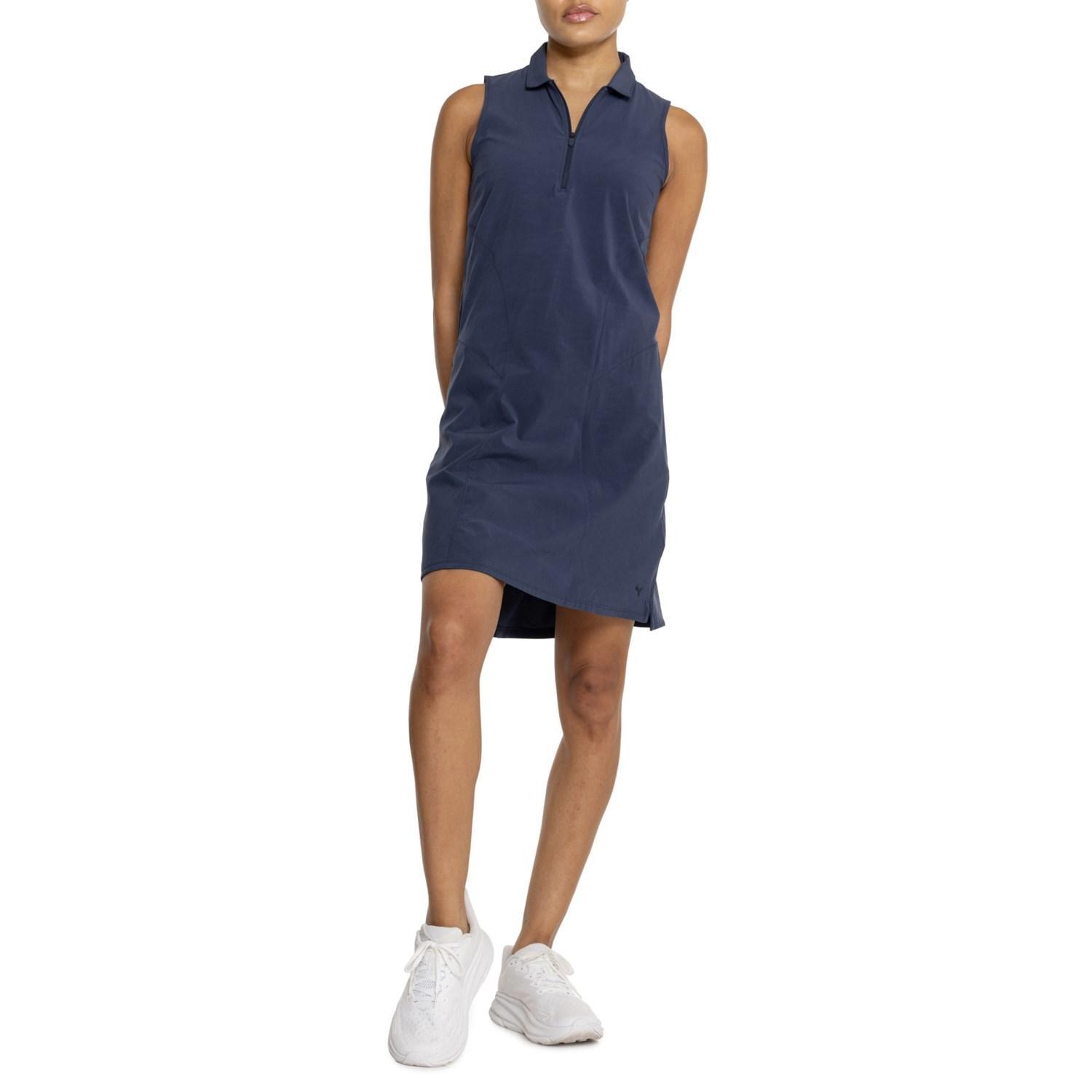 PUMA GOLF Cruise Dress - UPF 50+, Sleeveless, Zip Neck Product Image