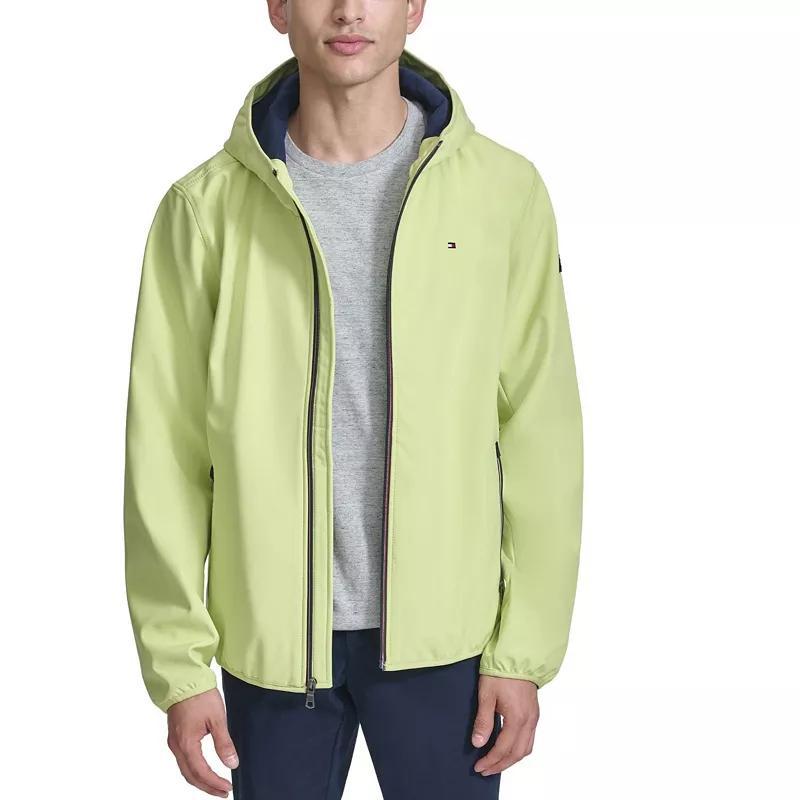 Tommy Hilfiger Mens Hooded Soft Shell Jacket Product Image