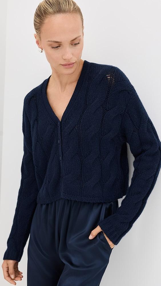 Sablyn Cashmere Cable Knit Cardigan | Shopbop Product Image