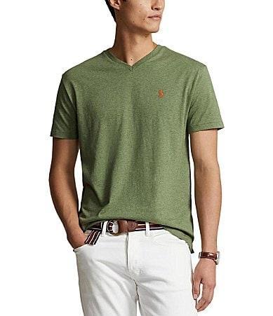 Polo Ralph Lauren Classic Fit Short Sleeve V-Neck T Product Image