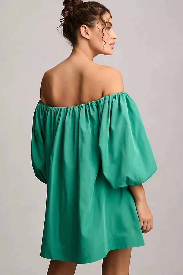 Mare Mare Puff-Sleeve Off-The-Shoulder Mini Dress Product Image