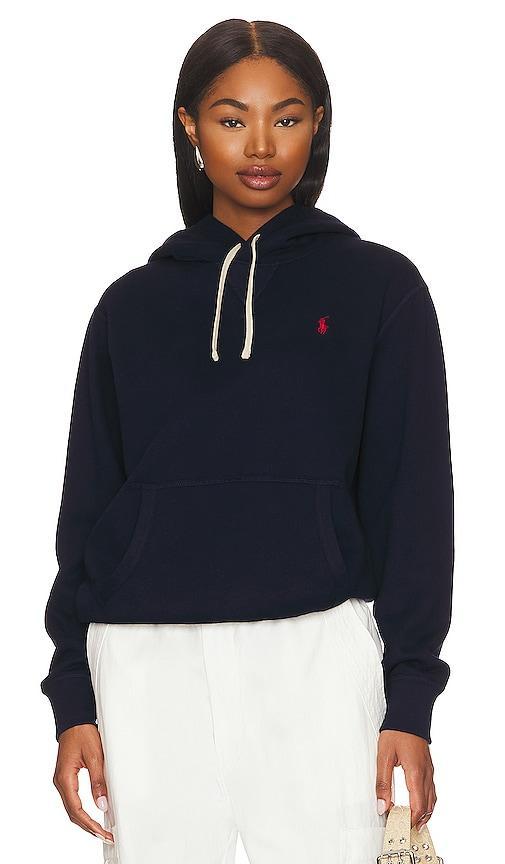 Polo Ralph Lauren Fleece Hoodie in Blue Product Image