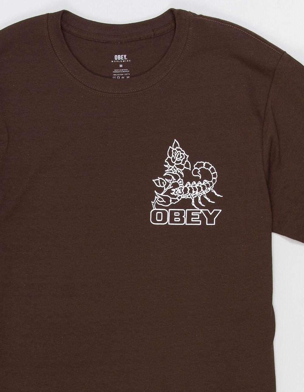 OBEY Scorpion Rose Mens Tee Product Image