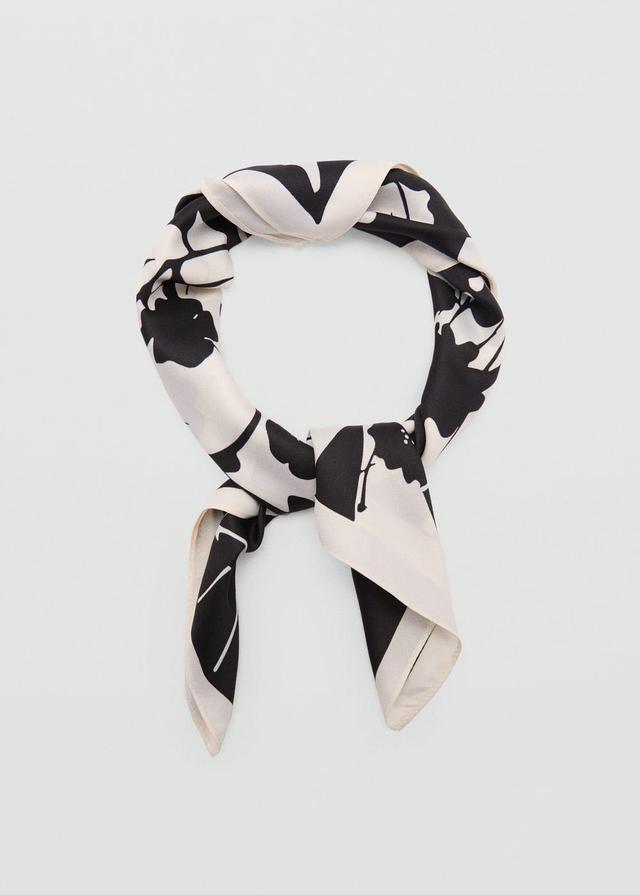 MANGO - Floral printed scarf - One size - Women Product Image