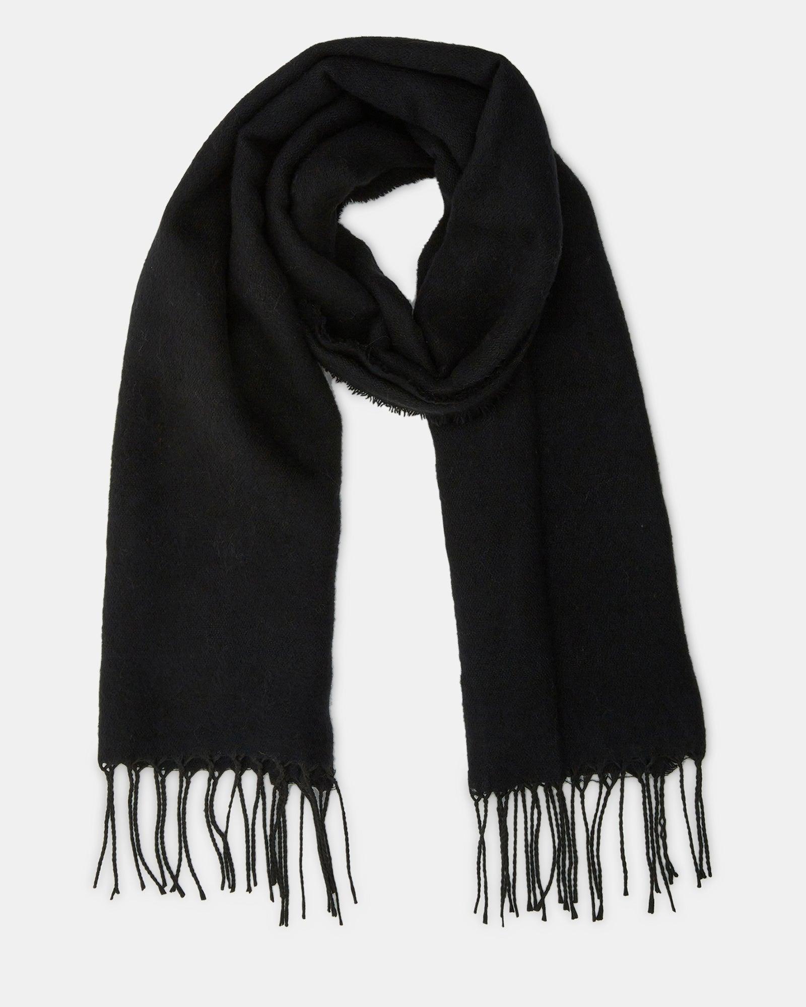 SOLID SCARF BLACK Female Product Image