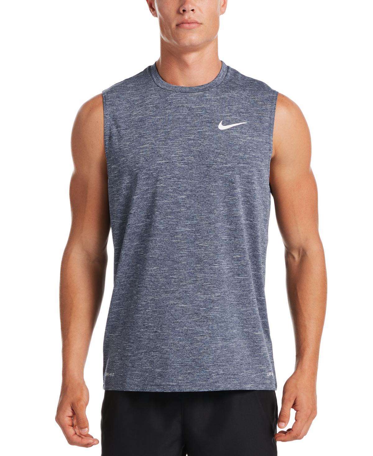 Nike Mens Big & Tall Mens Dri-fit Upf 40+ Heathered Sleeveless Rash Guard Product Image