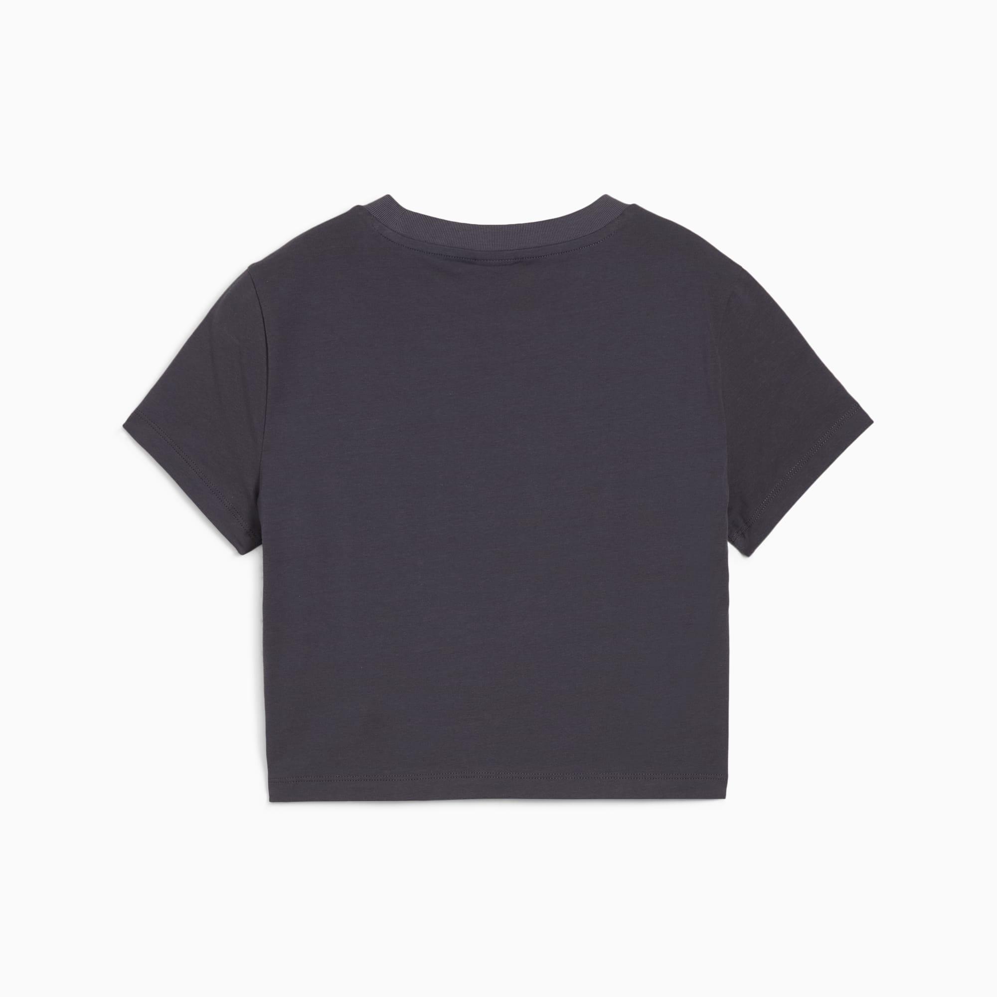 PUMA CLASSICS Women's Baby T-Shirt in Galactic Grey Product Image