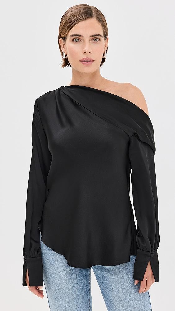 SIMKHAI Alice One Shoulder Top | Shopbop Product Image