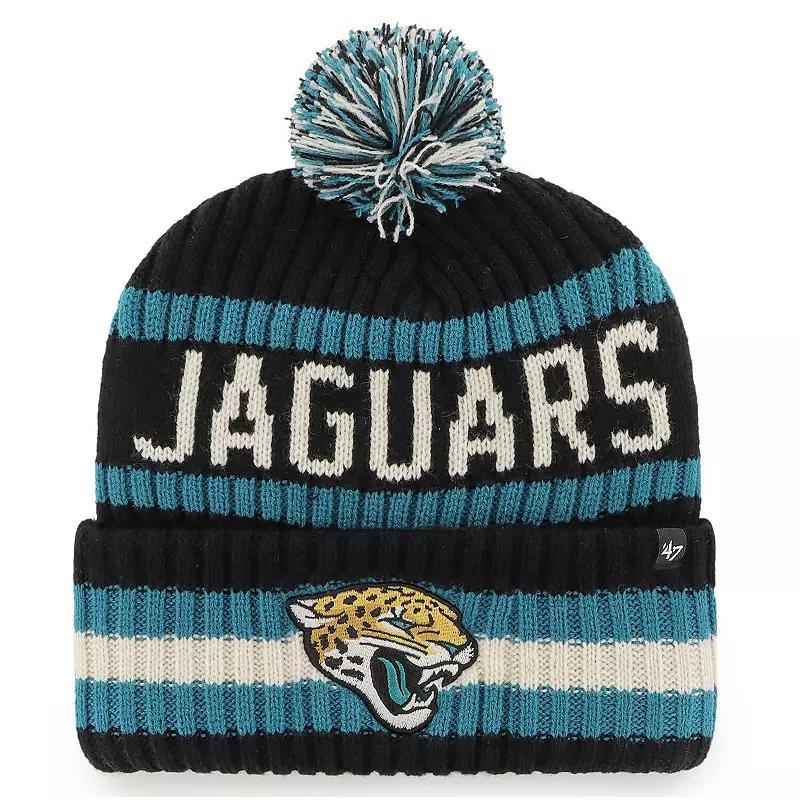 Mens 47 Jacksonville Jaguars Bering Cuffed Knit Hat with Pom Product Image