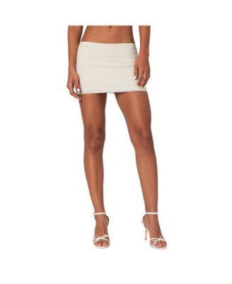 Edikted Womens Thora Woven Mini Skirt product image