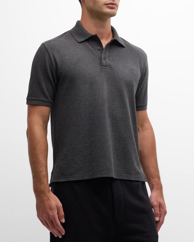 Mens Pique Polo Shirt Product Image