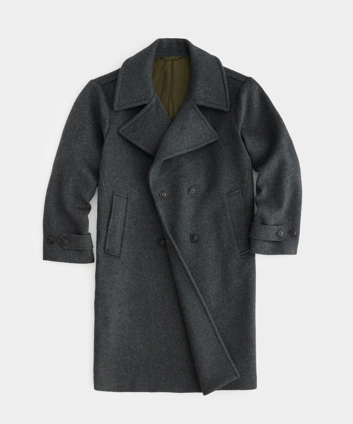 Italian Oversized Double Breasted Topcoat product image