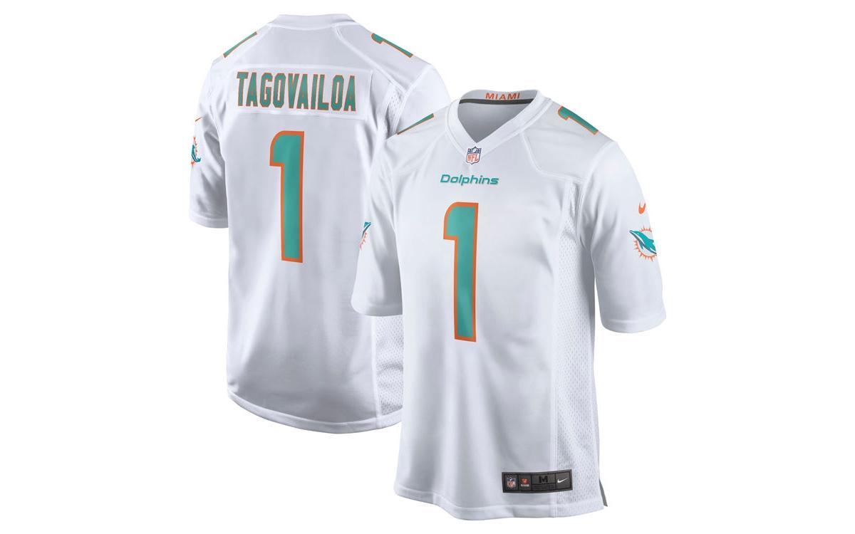 Mens Nike Tua Tagovailoa Miami Dolphins Game Jersey Product Image