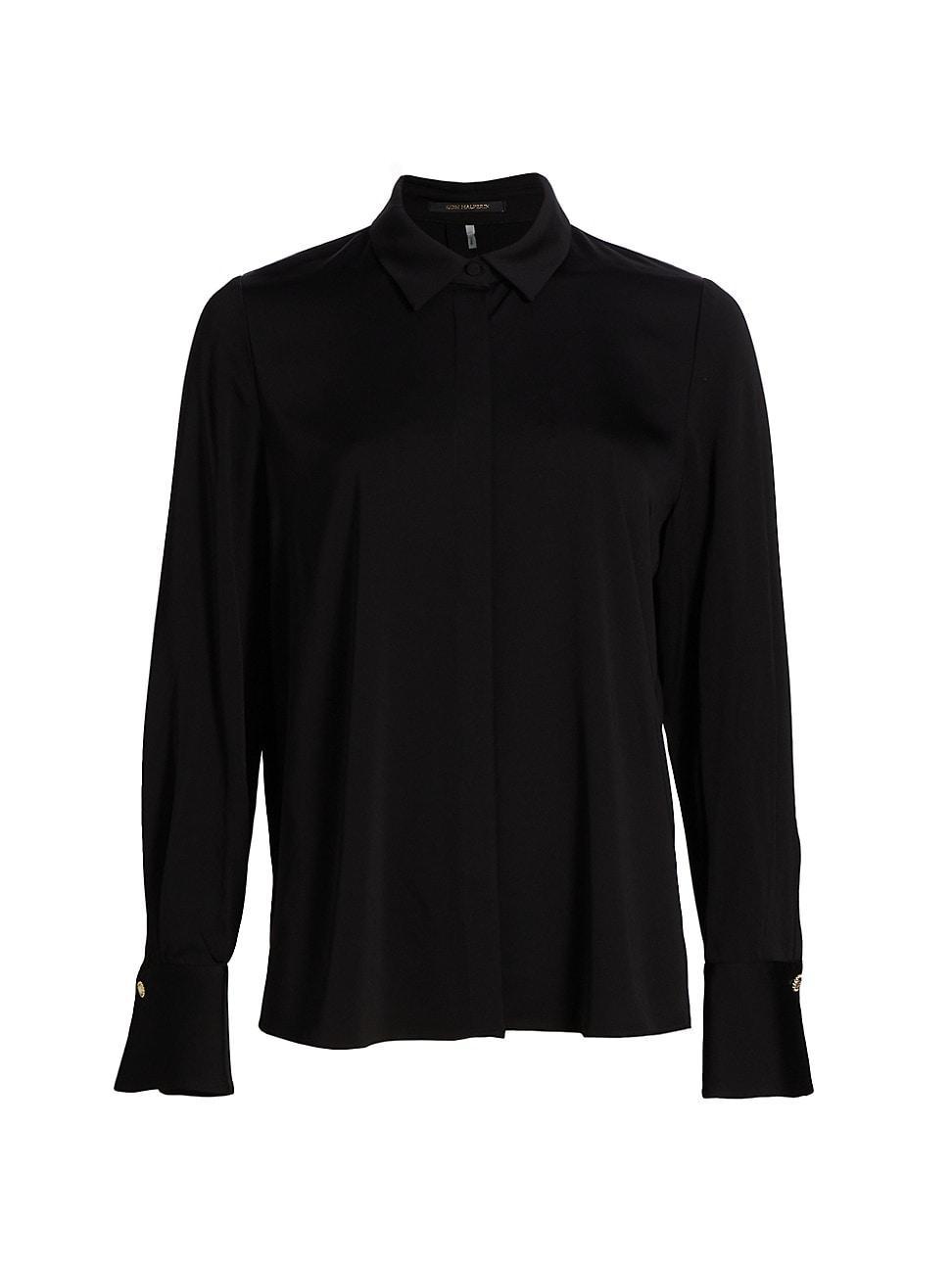 Womens Lumi Button-Front Blouse Product Image