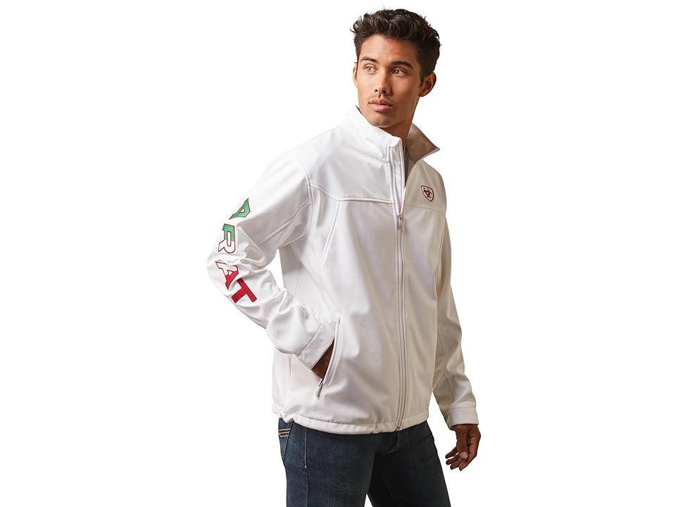 Ariat Men's New Team Softshell MEXICO Jacket Product Image