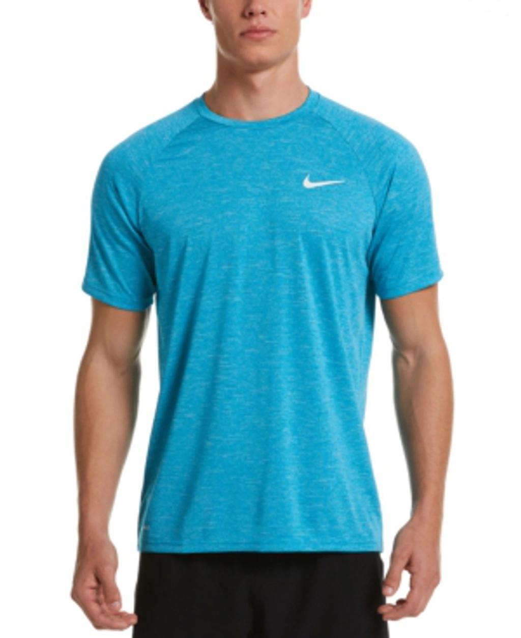 NIKE Men's Big & Tall Men's Dri-fit Upf 40+ Heathered Sleeveless Rash Guard In Game Royal Product Image