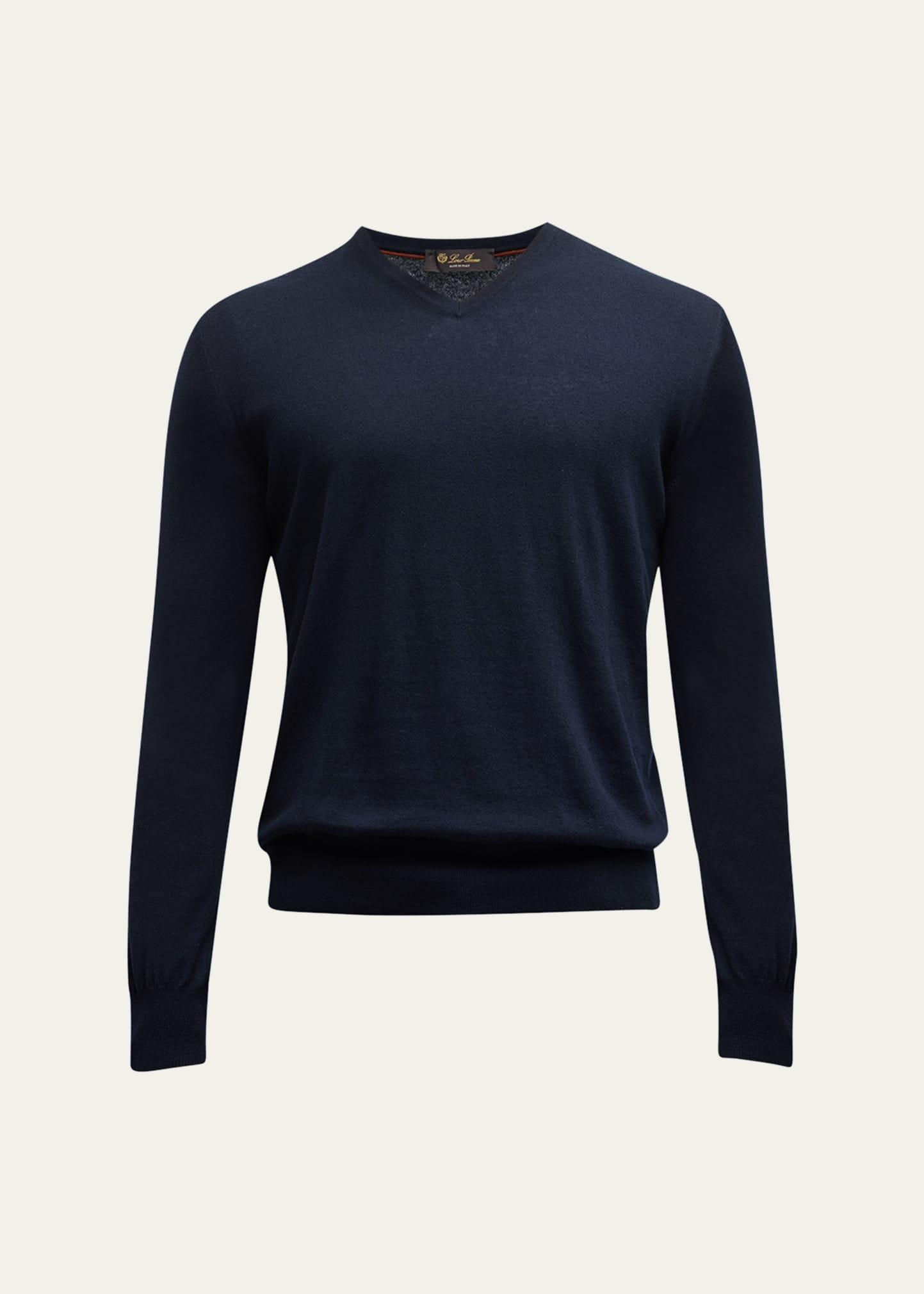 Mens Scollo Cashmere V-Neck Sweater Product Image