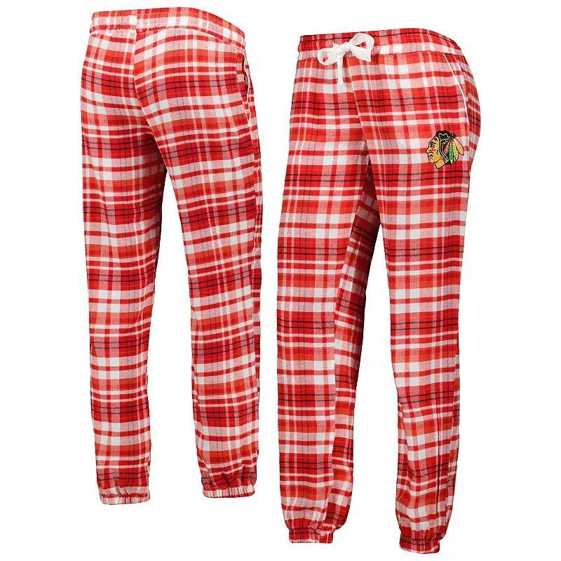 Womens Concepts Sport Chicago Blackhawks Mainstay Flannel Pants Product Image