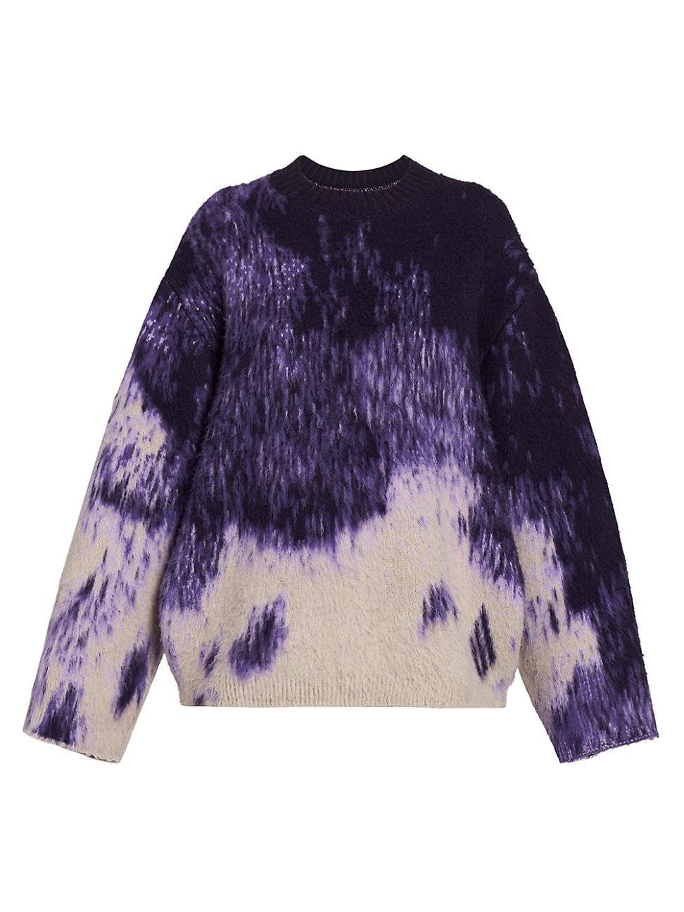 Womens Oversized Graphic Sweater Product Image