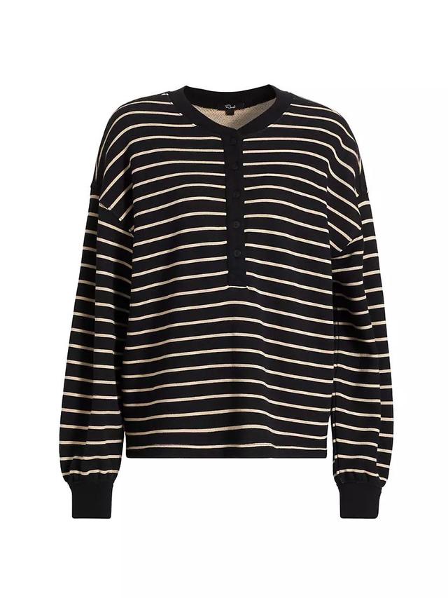 Joan Striped Cotton Sweater Product Image