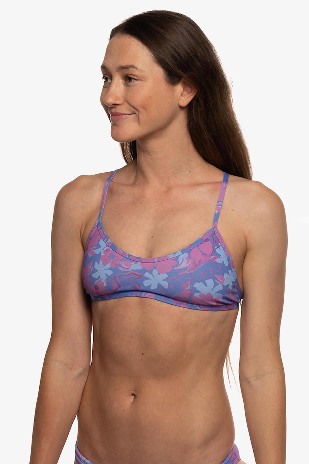 Malia Bikini Top - Hibiscus Product Image