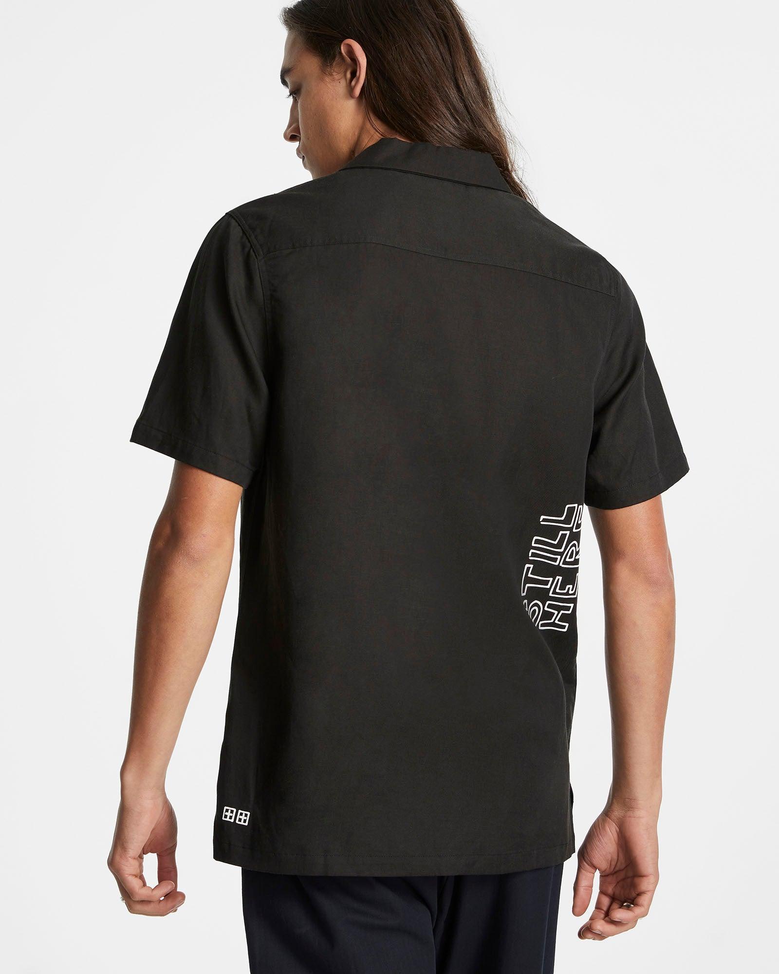 LAST MANIAC RESORT SS SHIRT BLACK Male Product Image