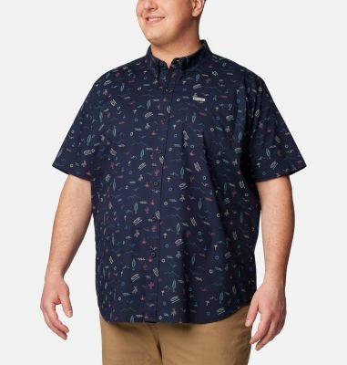 Columbia Men's Rapid Rivers Printed Short Sleeve Shirt Big- Product Image