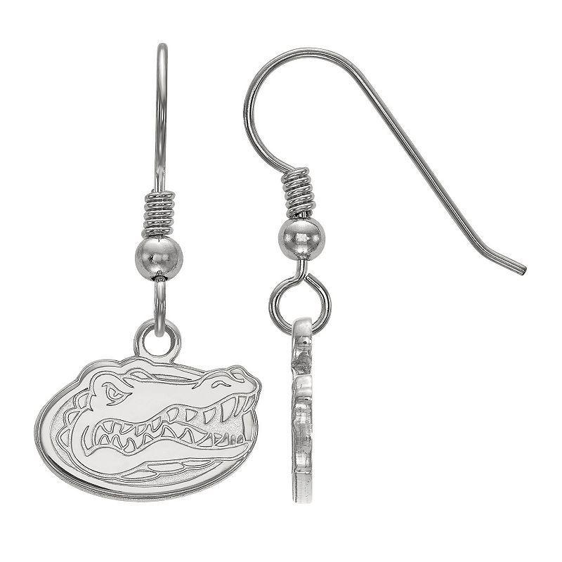 LogoArt Sterling Silver Florida Gators Extra Small Dangle Earrings, Womens Product Image