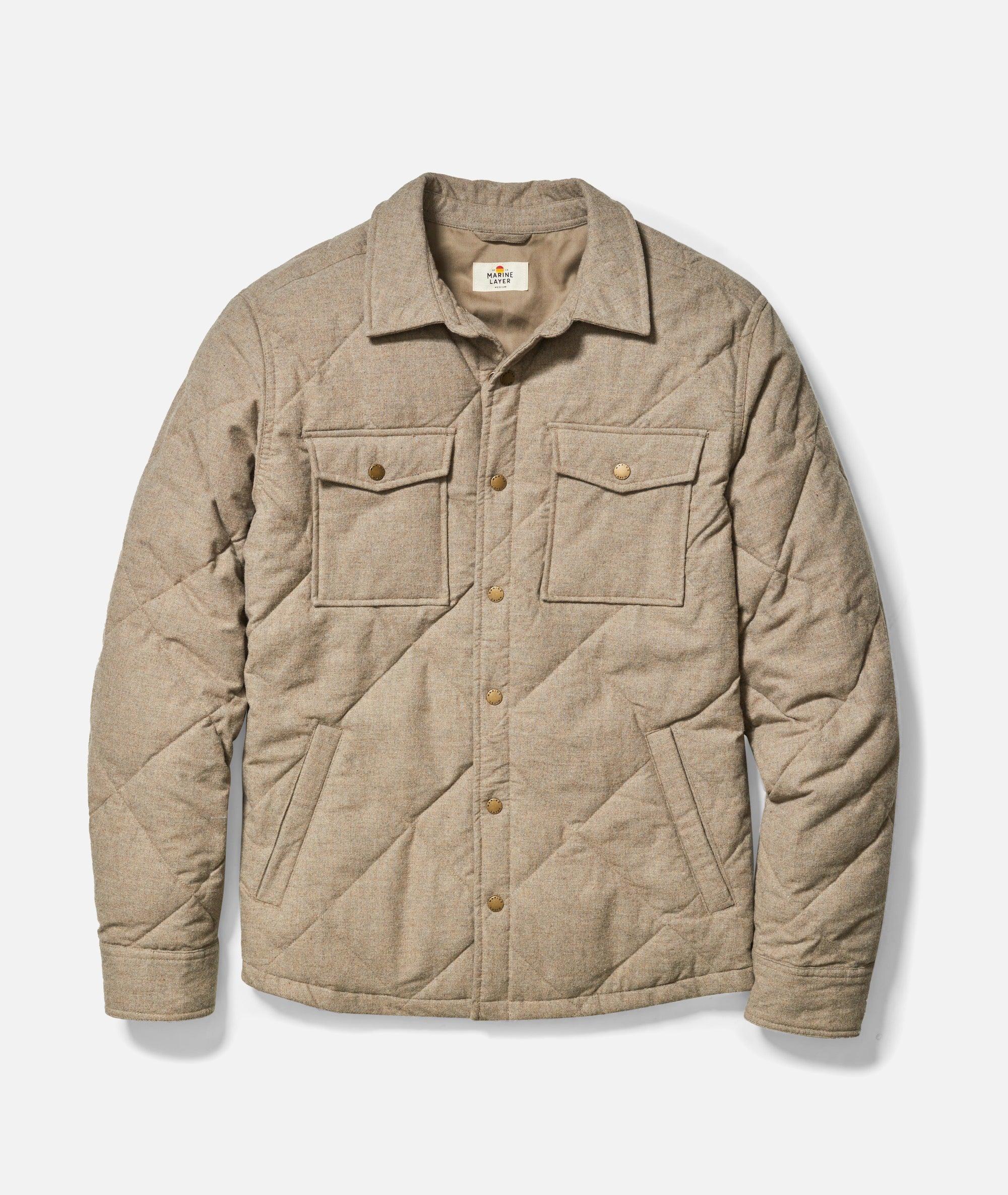 Olin Quilted Overshirt Product Image