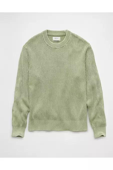 AE Shaker Stitch Crew Neck Sweater Mens Product Image