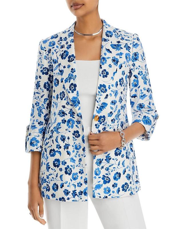 T Tahari Roll Tab Sleeve Blazer Product Image