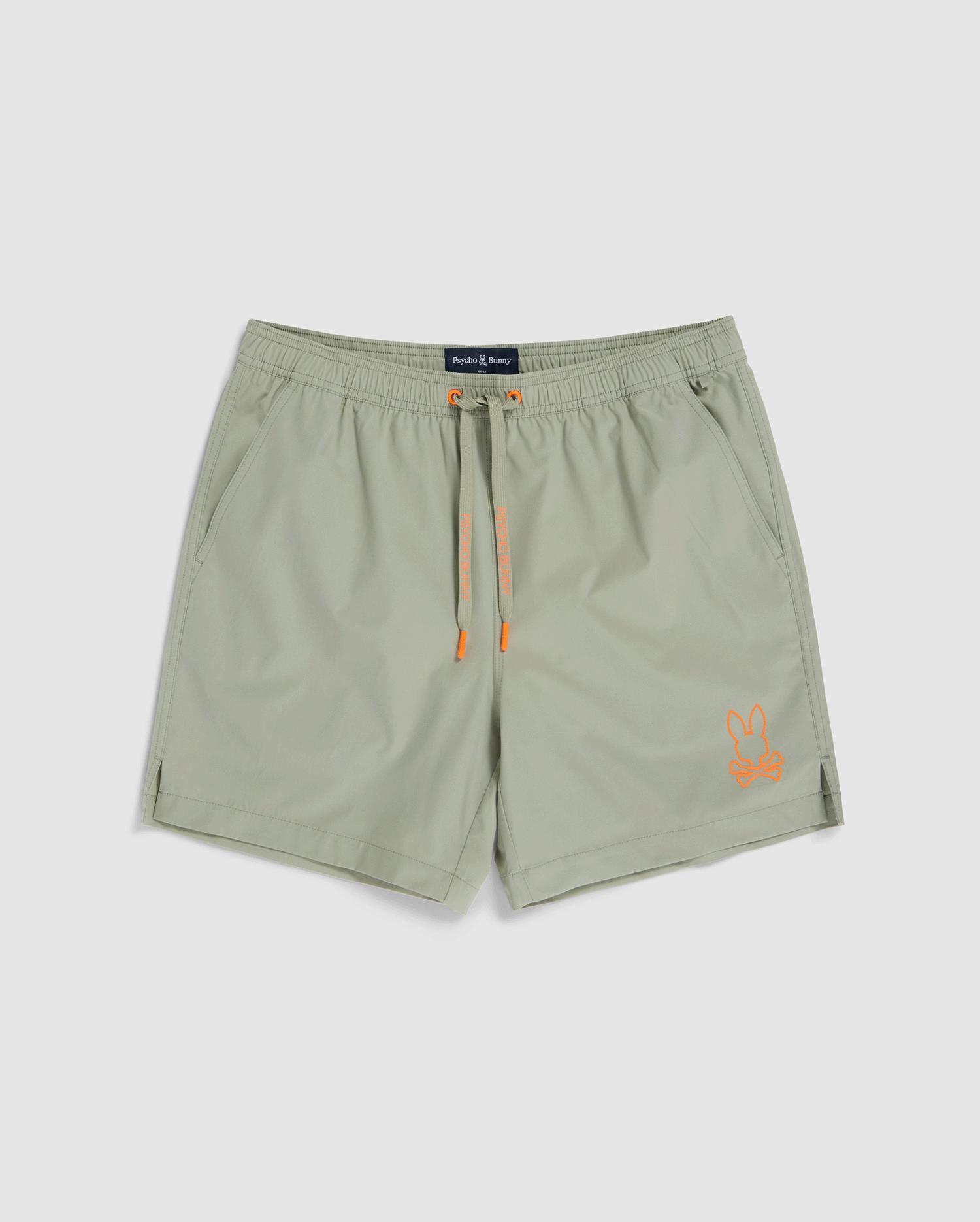 Psycho Bunny Mens Parker Hydrochromic Swim Trunk 317 SEAGRASS Product Image