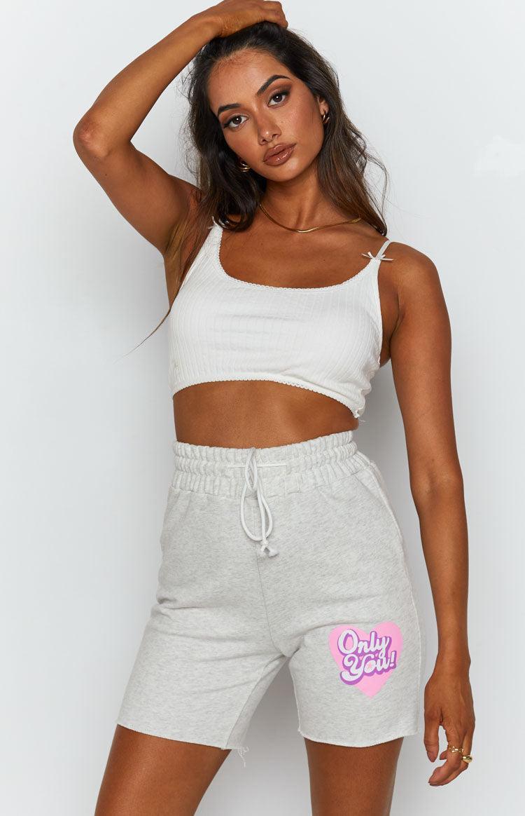 Only You Shorts Grey Product Image